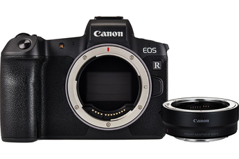 Appareil photo hybride Canon EOS R nu + Bague d'adaptation EF > EOS R