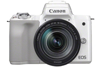Appareil Photo Hybride Canon Eos M50 Blanc + 18-150Mm