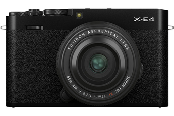 Appareil photo hybride Fuji X-E4 Noir + XF 27mm f/2.8 R WR PH