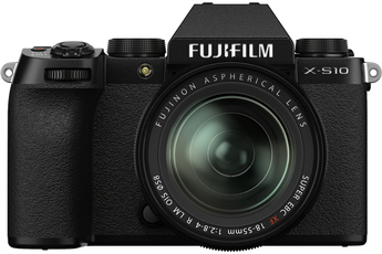 Appareil photo hybride Fuji X-S10 + Objectif XF 18-55mm f/2,8-4 R LM OIS