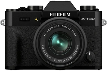 Appareil photo hybride Fuji X-T30 II nu noir + XC 15-45mm f/3.5-5.6