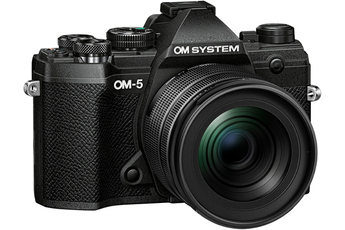 Appareil photo hybride Om System OM-5 noir+ ED 12-45mm f/4 PRO