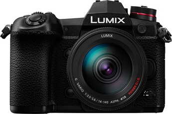 Appareil Photo Hybride Panasonic Hybride G9 + 14-140mm+25mm+ Sacoche Peak Design