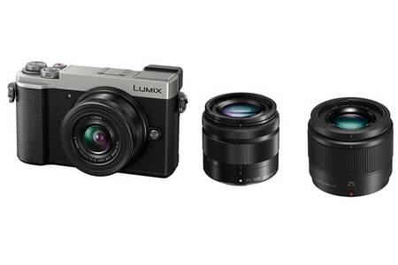 Appareil photo GX9 Panasonic Lumix + 3 objectifs 25 / 35-100