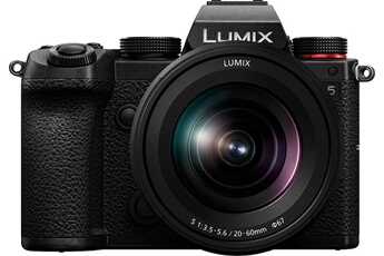 Appareil photo hybride Panasonic Lumix S5 + S 20-60mm F/3.5-5.6