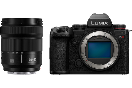 Appareil photo hybride Panasonic Lumix S5 Mark II + S 20-60mm f/3.5-5.6