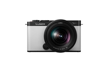 Panasonic - Pack FULL FRAME Lumix S9 BLANC + 20-60mm