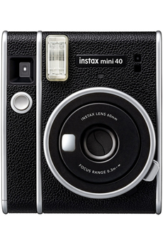 Appareil photo instantané Fujifilm INSTAX MINI 40 noir