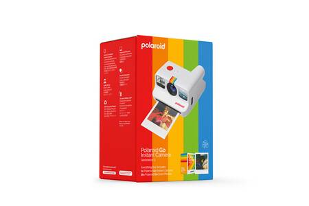 Pack Appareil photo instantané Polaroid GO Blanc + 1 Double Pack de 16
