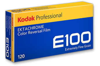 Pellicule Kodak Film EKTACHROME E100 Inversible Couleur - Pack de 5