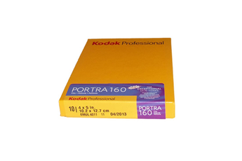 Pellicule Kodak PORTRA 160 4X5 - 10 FILMS
