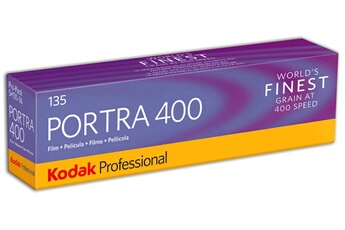 Pellicule Kodak Pack de 5 films négatif couleur 135 24x36 Kodak Portra 400 iso 36poses