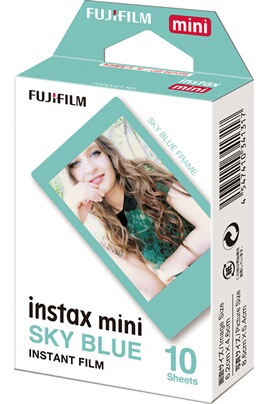 Papier photo instantane Fuji FILM INSTAX MINI BLUE FRAME Darty