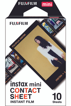 Papier photo instantané Fujifilm Film Instax Mini Contact