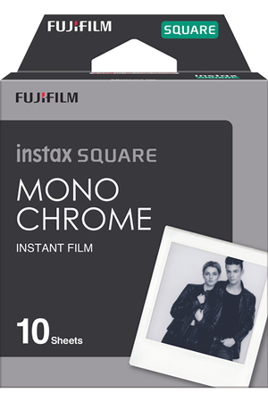 Papier photo instantané Fujifilm Square monochrome (B&W)10 POSES