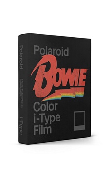 Papier photo instantané Polaroid Film i-Type couleur - Edition David Bowie (8 films)
