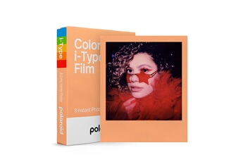 Papier photo instantané Polaroid FILM INSTANTANE I-TYPE COULEUR PECHE - PACK DE 8 FILMS