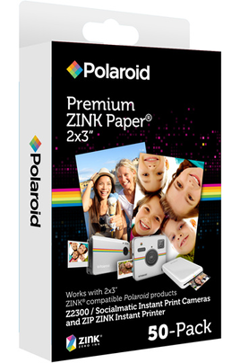 Zink Papier photo haut de gamme de 2 x 3 pouces (paquet de 20) compatible  avec les appareils photo et imprimantes Polaroid Snap, Snap Touch, Zip et