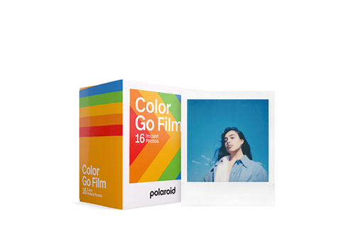 Papier photo instantané Polaroid Films couleur pour Polaroid Go - Cadre  blanc - 16 photos - 006017