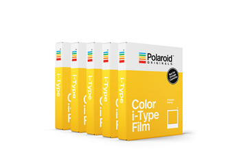 Papier photo instantané Polaroid Originals PACK 5 x 8 FILMS I-TYPE COULEUR