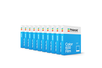 Papier photo instantané Polaroid Originals PACK 10 x 8 FILMS POLAROID 600 COULEUR