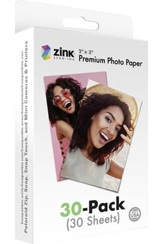 Papier photo instantané Zink 2x3 Papier Pour Appareil Photo Numérique & Imprimantes 30 packs