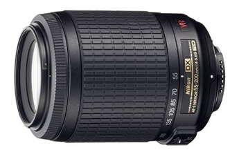 AF-S DX VR 55-200 mm f/4-5.6G IF-ED