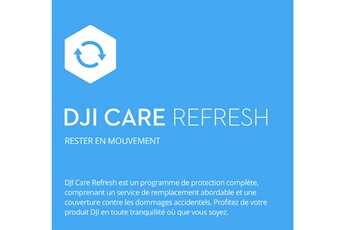 Stabilisateur Dji Care Refresh Plan d'un an pour DJI RS3