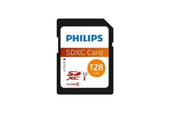 Carte mémoire SD Philips CARTE SDXC UHS-I U1 128GB