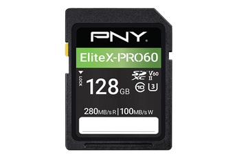 Carte mémoire SD Pny EliteX-PRO 60 UHS-II 128GB