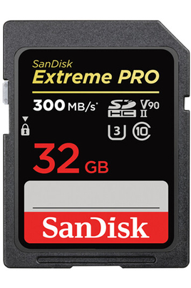 Carte Extreme PRO SDHC UHS-Il 32GB