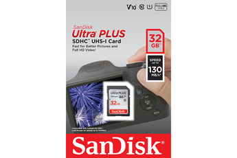 Carte mémoire SD Sandisk ULTRA PLUS 32G