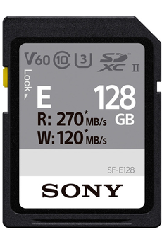 Carte mémoire SD Sony CARTE MEMOIRE SFE128.AE SDXC UHS-II 128GB