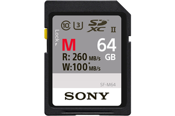 Carte mémoire SD Sony Carte mémoire SF64M SDXC UHS-II 64 Go