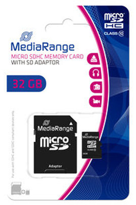 QUMOX Carte Micro SD SDHC TF 32 G Go GB 32Go 32GB écriture 20Mb/s lecture  80Mb/s - Carte mémoire micro SD - Achat & prix
