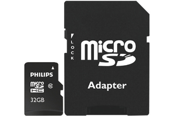 Carte mémoire micro SD Philips FM32MP45B