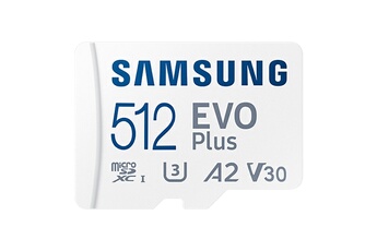 Carte mémoire micro SD Samsung MICRO SD EVO MB-MC512KA 512GO