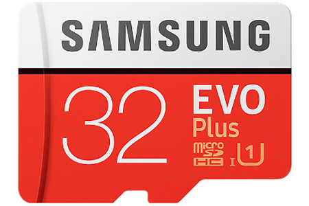 Carte mémoire micro SD Samsung MSD EVO PLUS 32 GO + ADAP
