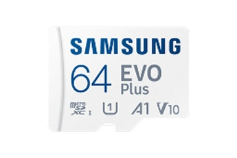 Carte mémoire micro SD Samsung CARTE MICRO SD 64G EVO PLUS AVEC ADAPTATEUR SD CLASSE10