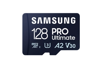 Carte mémoire micro SD Samsung PRO Ultimate 128 Go + lecteur USB