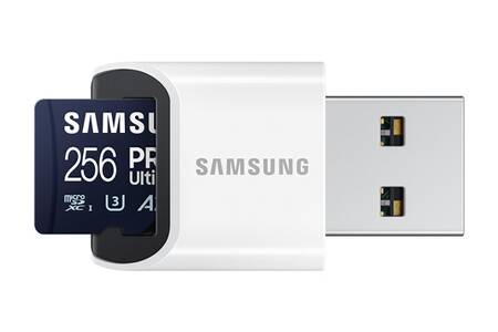 Carte mémoire LENOVO Micro SD 256 Go SDXC avec Adaptateur