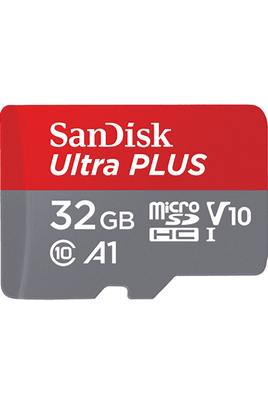 Carte mémoire SD Sandisk MicroSD ULTRA PLUS 32Go - SDSQUBA32G.