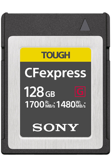 Cartes CompactFlash Sony CARTE MEMOIRE CF EXPRESS TYPE B 128 GB