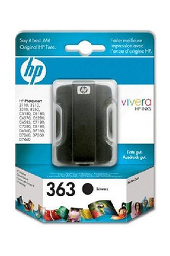 HP 363 Tintenpatrone Hellcyan - Originalqualität Für Deinen Drucker