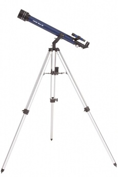 Télescope réfringent achromatique, c'est- à-dire un télescope à lentille classique. / Idéal pour vous aider en tant que débutant à entrer progressivement dans le monde de l'astronomie / Exceptionnellement facile à utiliser (aucun outil requis) / Grossissement minimum de 35x à un maximum de 350xTélescope réfringent achromatique, c'est- à-dire un télescope à lentille classique. / Idéal pour vous aider en tant que débutant à entrer progressivement dans le monde de l'astronomie / Exceptionnellement facile à utiliser (aucun outil requis) / Grossissement minimum de 35x à un maximum de 350x
