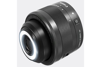 Objectif à Focale fixe Canon EF-M 28MM F/3,5 MACRO IS STM AVEC ECLAIRAGE LED INCORPORE