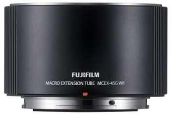 Objectif à Focale fixe Fuji Bague d'extention Macro MCEX-45G WR Noir
