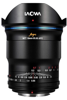 Laowa - Objectif à Focale fixe Laowa Argus 18mm f/0.95 MFT APO pour Micro 4/3