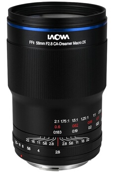 Laowa - Objectif à Focale fixe Laowa 58mm f/2.8 2X Ultra Macro APO pour Nikon Z