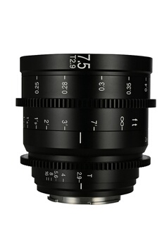 optique video 7.5mm T2.9 Zero-D S35 Cine pour Nikon Z